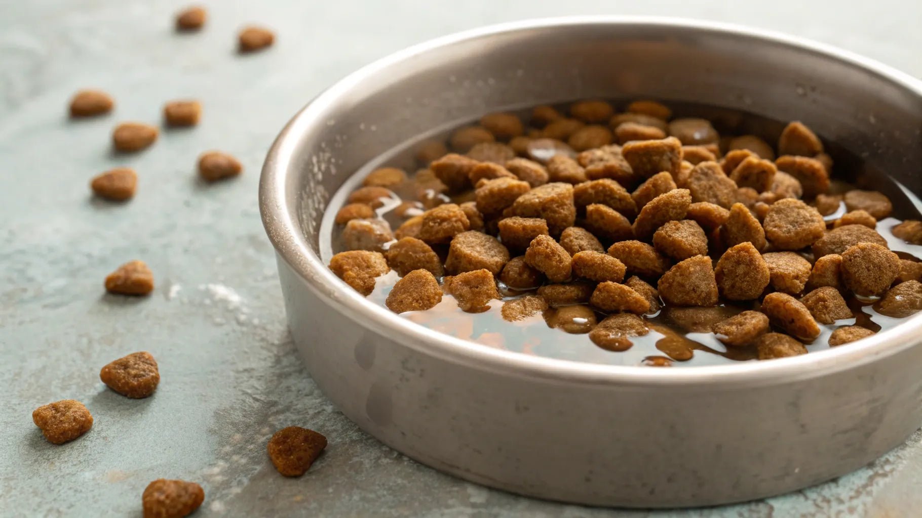 Step‑by‑step: how to soften kibble