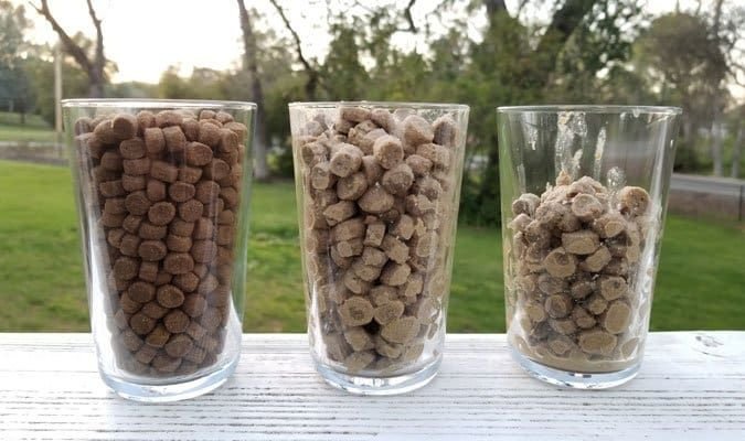 Storing softened dog food safely