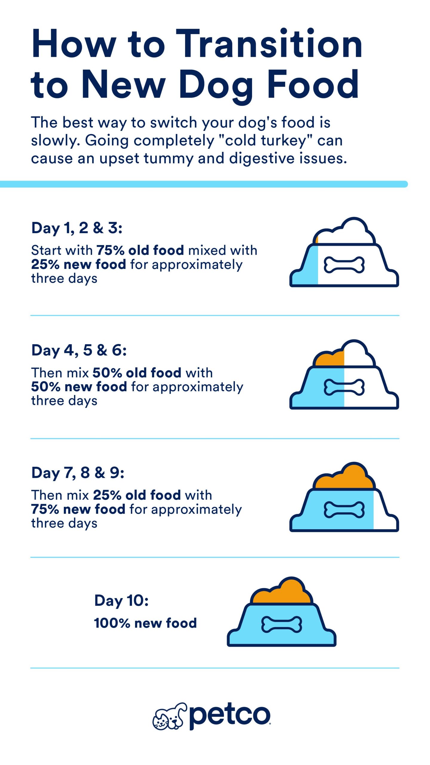 Switching your dog’s diet safely