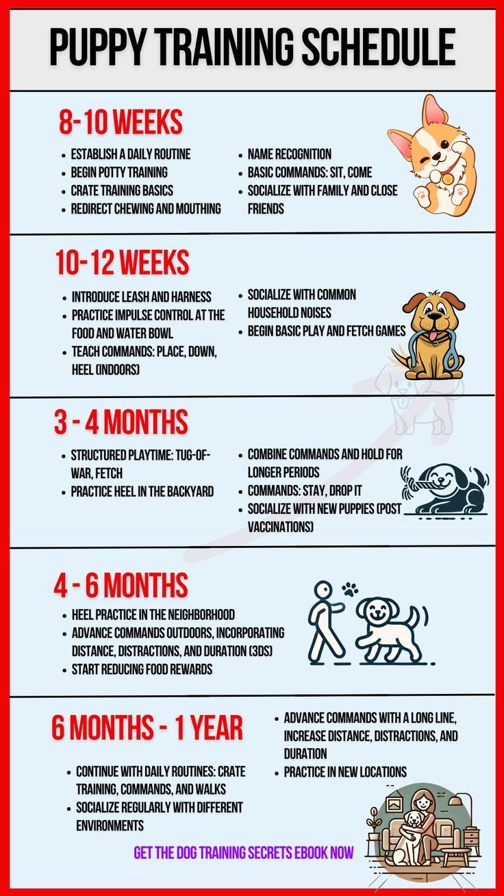 Crate Training Schedules by Age