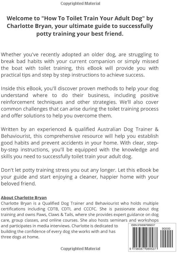 Helping Adult Dogs Break Old Habits