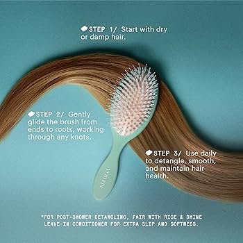 Step 2: Brushing and Detangling